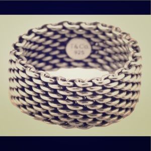 Tiffany & Co. Mesh Ring